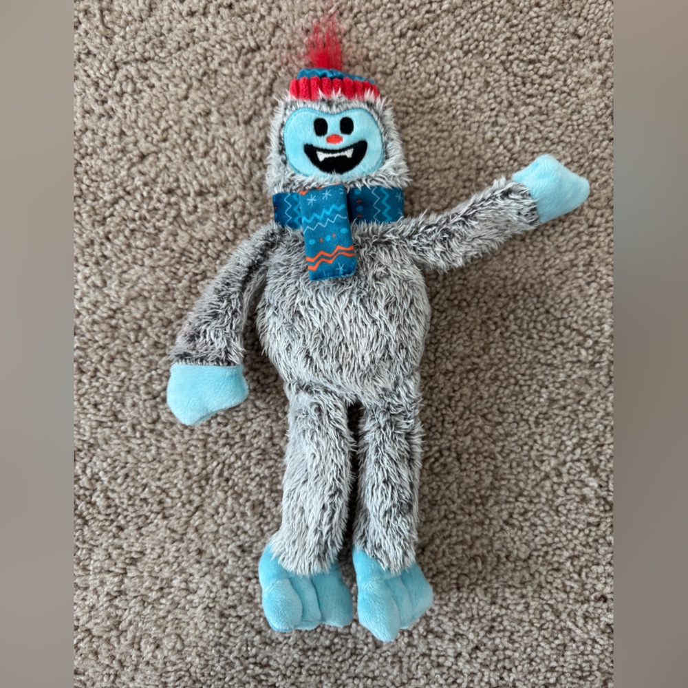 Plush Yeti Squeaker Toy